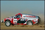 Colin McRae - Tina Thörner Nissanil. Foto: DPPI