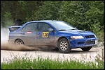 Jaanus Murakas - Arvo Arula Mitsubishil. Foto: Urmas Kirsipuu