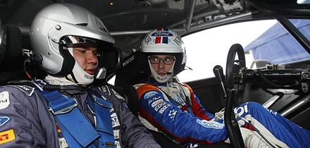 Egon Kaur ja Jari-Matti Latvala. Foto: North One Sport