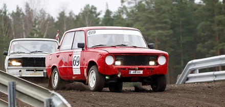 Sigmar Tammemägi võitis. Foto: Rencēnu autoklubs