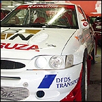 Ekipaaži Matiss Mežaks - Arnis Ronis Ford Escort WRC. Foto: R-Evolution