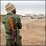 Esiplaanil Mauritaania sõdur. Foto: AFP / Scanpix