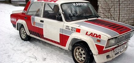 Muuseumile üle antud Lada VFTS. Foto: EAL