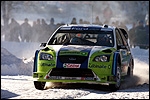Marcus Grönholm Rootsi rallil. Foto: Ford