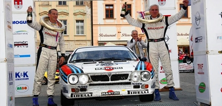 Vltava ralli võitjad Valter Christian Jensen ja Erik Pedersen. Foto: PAMK