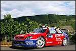 Ralli liiderpaar Sebastien Loeb - Daniel Elena Citroenil. Foto: Reporter Images