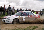 Krzysztof Holowczyc - Lukasz Kurzeja Subaru Imprezal. Foto: Jedrzej Lukowski