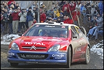 Sebastien Loeb - David Elena Citroën Xsara WRC-l. Foto: AFP / Scanpix