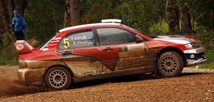 UKU Mulgi ralli lõpetasid Kõrge - Pints üldarvestuse teise kohaga. Foto: Kaido Saul