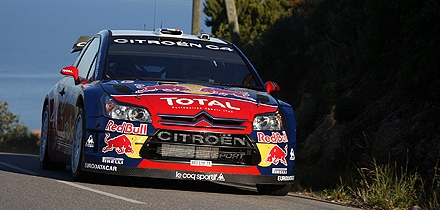 Sebastien Loeb - Daniel Elena Citroenil. Foto: Willy Weyens