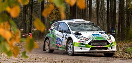 Raul Jeets tuli esmakordselt rallimeistriks. Foto: Raimonds Volonts