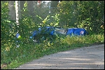 Kahel järjestikusel aastal katkestas "Sõpruseg augus" ralli Aivar Linnamäe. Foto: Villu Teearu