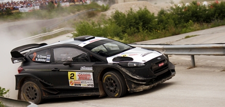 Foto mulluselt Grossi Toidukaubad Viru rallilt, mille Georg Gross ja Raigo Mõlder lõpetasid teise kohaga. Foto: Rando Aav