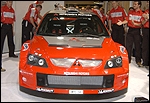 Mitsubishi Lancer WRC 04. Foto: Mitsubishi