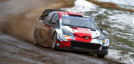 Ralli liidrid Sébastien Ogier ja Julien Ingrassia. Foto: Toyota Gazoo Racing