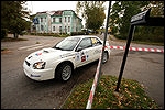 Siim Plangi - Gabriel Müürsepp Läti ralli kiiruskatsel. Foto: Aigars Tīdmanis