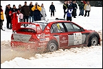 Ivars Vasaraudzis - Valdis Spredzis Sarma ralli kiiruskatsel. Foto: Fotoagentura 4Rati