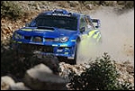 Petter Solberg - Phil Mills Subarul. Foto: Reporter Images