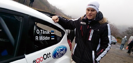 Ott Tänak. Foto: DMACK Tyres