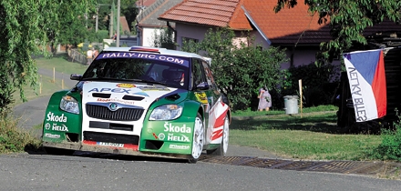 Jan Kopecký ja Petr Starý Škoda Fabial. Foto: Škoda