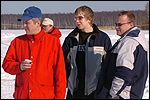 Tänavusel rally.ee sünnipäevavõistlusel taas stardijoonel: Riivo Pappel, Jaan Mölder, Ago Ahu. Foto: Erik Lepikson