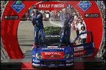 Sebastien Loeb ja Daniel Elena Jaapani ralli finišis. Foto: Repro