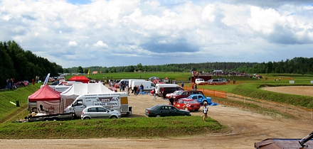 Vaade Misso rallikrossirajale. Foto: Erakogu