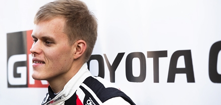 Korsika MM-rallil stardib Ott Tänak MM-sarja liidrina. Foto: Toyota Gazoo Racing