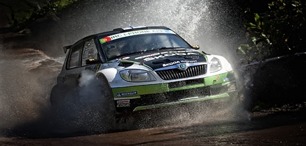 Eelmiselt IRC-sarja etapilt noppis maksimumpunktid Juho Hänninen. Foto: Škoda