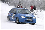 Sergei Uger - Vladimir Afonin Citroen Saxo VTS-il. Foto: Armands Shtrauss