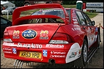 Võistluspaari Aava - Sikk Mitsubishi Lancer WRC. Foto: Kaido Saul