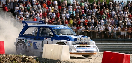 Hannu Ruohorinne autol MG Metro 6R4J. Foto: Pille Russi