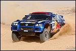 Bruno Saby - Michel Perin Volkswagen Touaregil. Foto: Volkswagen