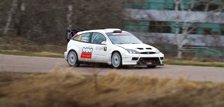 Markko Märtin - Kristo Kraag Moskvas peetud rallivõistluse kiiruskatsel. Foto: rallyshow.ru