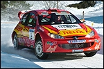 Sebastian Lindholm - Tomi Tuominen autol Peugeot 206WRC. Foto: Ilmar Aavik