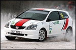 Aigar Pärs - Ken Järveoja autol Honda Civic Type-R. Foto: Rando Aav