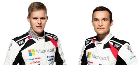 Ott Tänak ja Martin Järveoja. Foto: Toyota Gazoo Racing